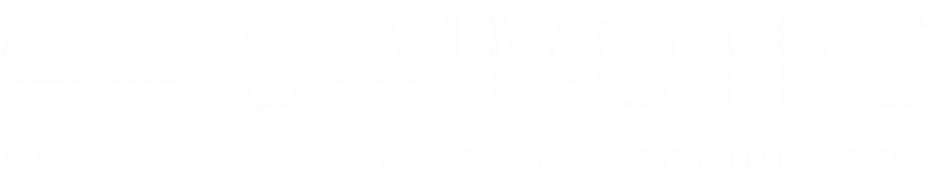 Simmotec GmbH Logo weiß
